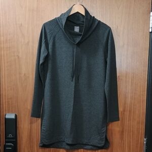 3/$15 Joe Fresh Gray Cowl Neck Tunic Sweatshirt M